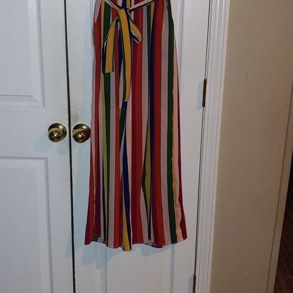 Toxik3  striped   jumpsuit    Sz L  NWOT - Picture 2 of 6